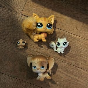 Littlest Pet Shop 4 Pcs Bundle!✨
